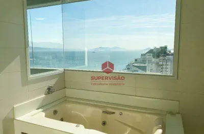 Cobertura à venda, 431 m² por r$ 9.500.000,00 - beira mar - florianópolis/sc