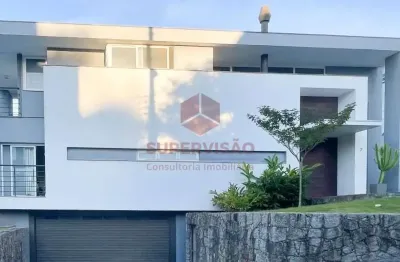 Casa em condomínio fechado com 4 quartos à venda na rodovia admar gonzaga, 3180, itacorubi, florianópolis por r$ 3.900.000