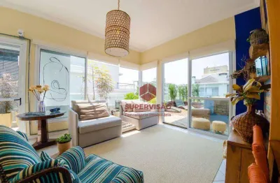 Cobertura com 4 quartos à venda, 210 m² por r$ 3.800.000 - jurerê internacional - florianópolis/sc