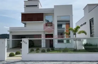 Casa com 3 quartos à venda na rua do copo de leite, 554, cidade universitária pedra branca, palhoça por r$ 2.850.000