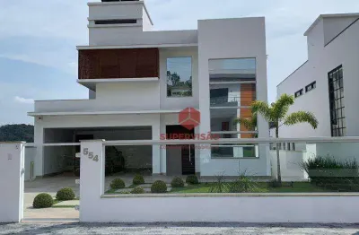 Casa à venda, 350 m² por r$ 2.850.000,00 - pedra branca - palhoça/sc