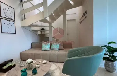 Cobertura com 2 quartos à venda na avenida das raias, 855, jurerê internacional, florianópolis por r$ 1.550.000