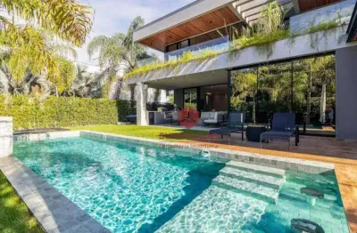 Casa à venda, 490 m² por r$ 13.990.000,00 - jurerê internacional - florianópolis/sc