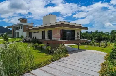 Casa em condomínio fechado com 4 quartos à venda na br-282, 4420, sul do rio, santo amaro da imperatriz por r$ 2.900.000