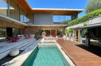 Casa à venda, 752 m² por r$ 15.000.000,00 - cacupé - florianópolis/sc