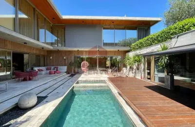 Casa em condomínio fechado com 4 quartos à venda na rodovia haroldo soares glavan, 1760, cacupé, florianópolis por r$ 15.000.000