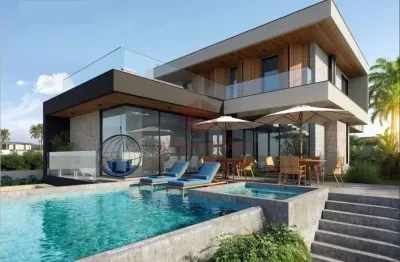 Casa com 4 quartos à venda na avenida dos lagos, 11, cidade universitária pedra branca, palhoça por r$ 3.390.000