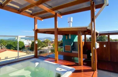 Cobertura com 2 quartos à venda na rua das andorinhas, 45, ingleses do rio vermelho, florianópolis por r$ 1.400.000