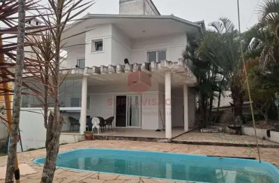 Casa com 4 quartos à venda na rua das cambuís, 65, cidade universitária pedra branca, palhoça por r$ 2.850.000