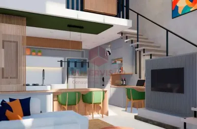 Loft com 2 quartos à venda na estrada caminho dos açores, 1710, cacupé, florianópolis por r$ 1.623.856