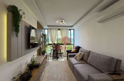 Apartamento com 2 dormitórios à venda, 74 m² por r$ 1.790.000,00 - jurerê internacional - florianópolis/sc