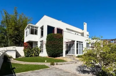 Casa com 6 quartos à venda na rodovia haroldo soares glavan, 1295, cacupé, florianópolis por r$ 3.550.000