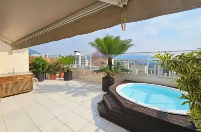 Cobertura com 3 quartos à venda na servidão antônio cipriano pereira, 105, itacorubi, florianópolis por r$ 2.400.000