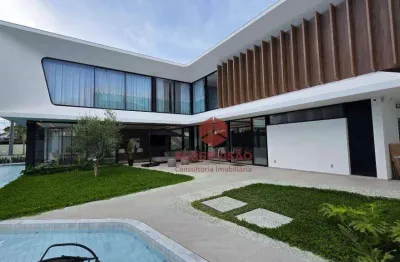 Casa à venda, 800 m² por r$ 24.980.000,00 - jurerê internacional - florianópolis/sc