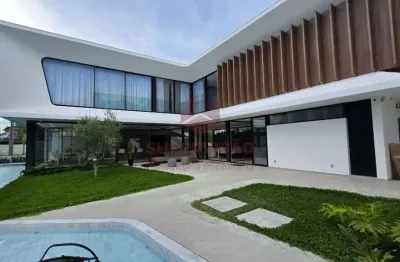 Casa com 5 quartos à venda na rua dos lambari guaçu, 8, jurerê internacional, florianópolis por r$ 24.980.000