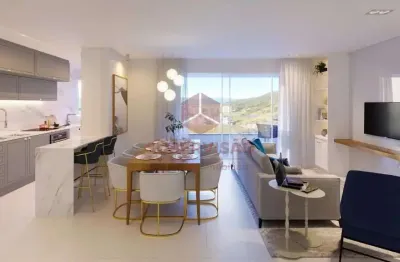 Apartamento com 2 quartos à venda na rua do bunganvília, 5, cidade universitária pedra branca, palhoça por r$ 599.000