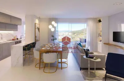 Apartamento à venda, 77 m² por r$ 599.000,00 - pedra branca - palhoça/sc