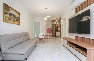 Apartamento com 1 quarto à venda, 44 m² por r$ 900.000 - jurerê - florianópolis/sc
