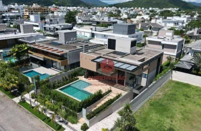 Casa com 5 quartos à venda, 780 m² por r$ 18.000.000 - jurerê internacional - florianópolis/sc
