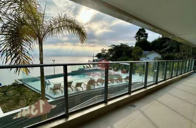 Apartamento à venda, 152 m² por r$ 3.600.000,00 - cacupé - florianópolis/sc