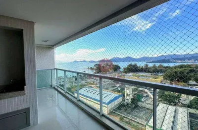 Apartamento com 2 suítes à venda, 165 m² por r$ 4.500.000 - beira mar - florianópolis/sc