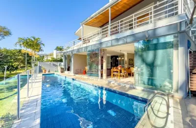 Casa em condomínio fechado com 4 quartos à venda na rua dos carijós, 50, santa mônica, florianópolis por r$ 5.900.000