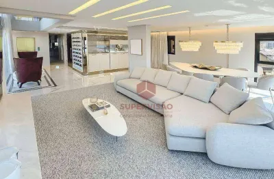 Apartamento com 4 quartos à venda, 290 m² por r$ 9.200.000 - jurerê - florianópolis/sc