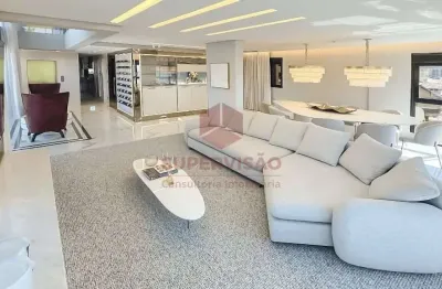 Apartamento com 4 quartos à venda na rua jorge cherem, 30, jurerê, florianópolis por r$ 9.200.000