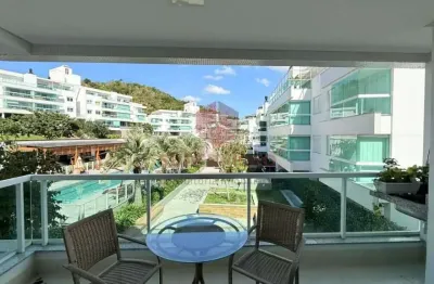 Apartamento com 2 quartos à venda na rua dario joão de souza, 3068, jurerê, florianópolis por r$ 1.680.000