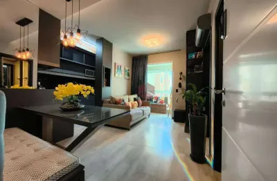 Apartamento com 1 quarto à venda, 48 m² por r$ 430.000 - centro histórico - são josé/sc