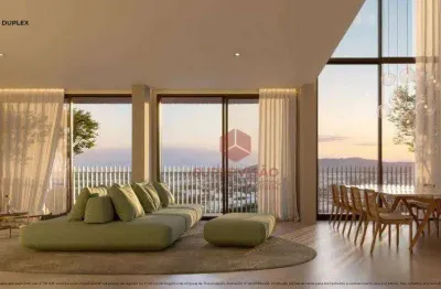 Apartamento duplex com 4 dormitórios à venda, 200 m² por r$ 7.288.887 - jurerê - florianópolis/sc