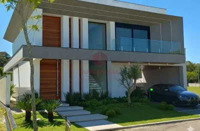 Casa em condomínio fechado com 3 quartos à venda na rua lagoinha, 65, pedra branca, palhoça por r$ 4.200.000