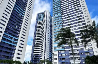 Apartamento 2/4 com suíte, andar altíssimo, pronto para morar!!!