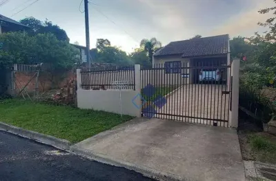Casa térrea com 2 dormitórios à venda, vila gilcy - campo largo/pr