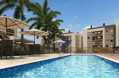 Apartamento com 2 dormitórios à venda, 52 m² por r$ 475.000,00 - cidade industrial de curitiba - curitiba/pr