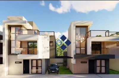 Sobrado triplex 3 suites  à venda, 208 m² por r$ 1.290.000 - jardim das américas - curitiba/pr