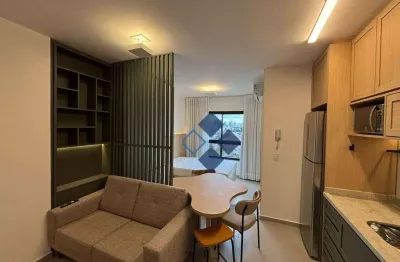 Studio com 1 dormitório, 24 m² - venda por r$ 339.000,00 ou aluguel por r$ 2.550,00/mês - água verde - curitiba/pr