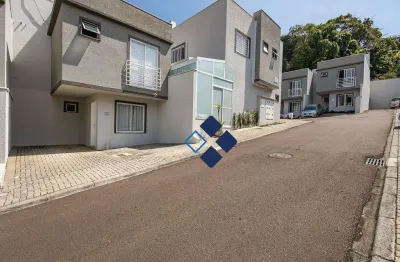 Sobrado com 3 dormitórios para alugar, 100 m² por r$ 4.050,00/mês - santa cândida - curitiba/pr