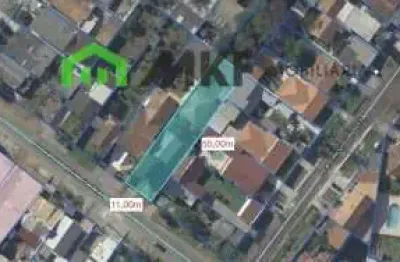 Terreno à venda na rua professora júlia valery legat neal, 159, xaxim, curitiba por r$ 525.000