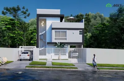 Casa em condomínio fechado com 3 quartos à venda na sargento tadeu czocher, 139, uberaba, curitiba por r$ 720.000