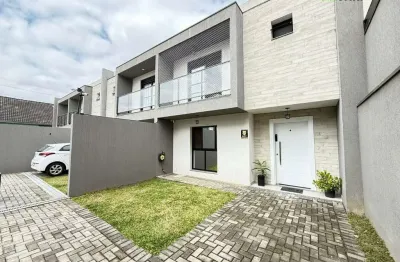 Casa em condomínio fechado com 3 quartos à venda na rua professora maria da glória saldanha loyola, 333, uberaba, curitiba por r$ 890.000