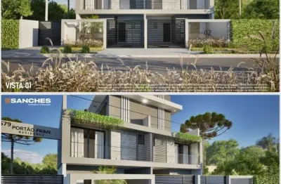 Casa em condomínio fechado com 3 quartos à venda na rua são mateus, 579, portão, curitiba por r$ 1.196.694