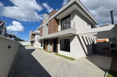 Casa em condomínio fechado com 3 quartos à venda na artur manoel iwersen, 795, boqueirão, curitiba por r$ 790.000