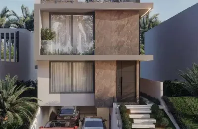 Casa em condomínio fechado com 3 quartos à venda na rua paulo pampuche, 316, campo comprido, curitiba por r$ 2.050.000