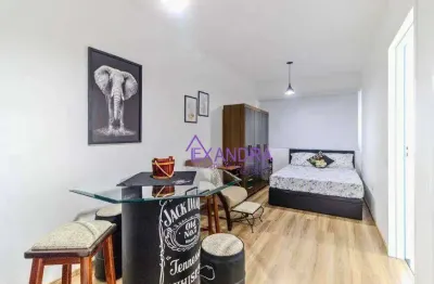 Studio com 1 dormitório para alugar, 27 m² por r$ 2.600,00/mês - alto do ipiranga - são paulo/sp