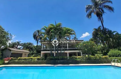 Magnifica  residência térrea,  com  5.196m²,  no jardim das palmeiras,  com opção de permuta