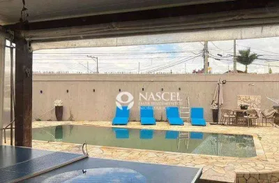 Casa com piscina, 4 dormitórios, 3 vagas - altos de bragança