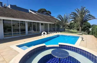 Venda ou locação - casa térrea - jardim das palmeiras - terreno 4.536,50  m² - construção 369,04m²  -  3 suítes