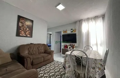 Apartamento com 2 dormitórios à venda, 46 m² por r$ 140.000,00 - balneário salto grande - americana/sp