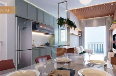 Apartamento com 2 dormitórios à venda, 56 m² por r$ 345.000 - jardim itapuã - santa bárbara d'oeste/sp